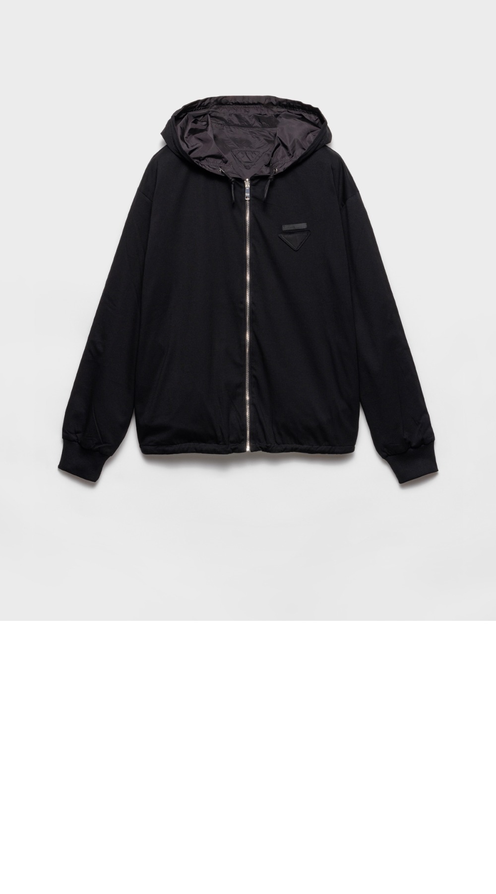 리버서블 저지 후디 > 프라다