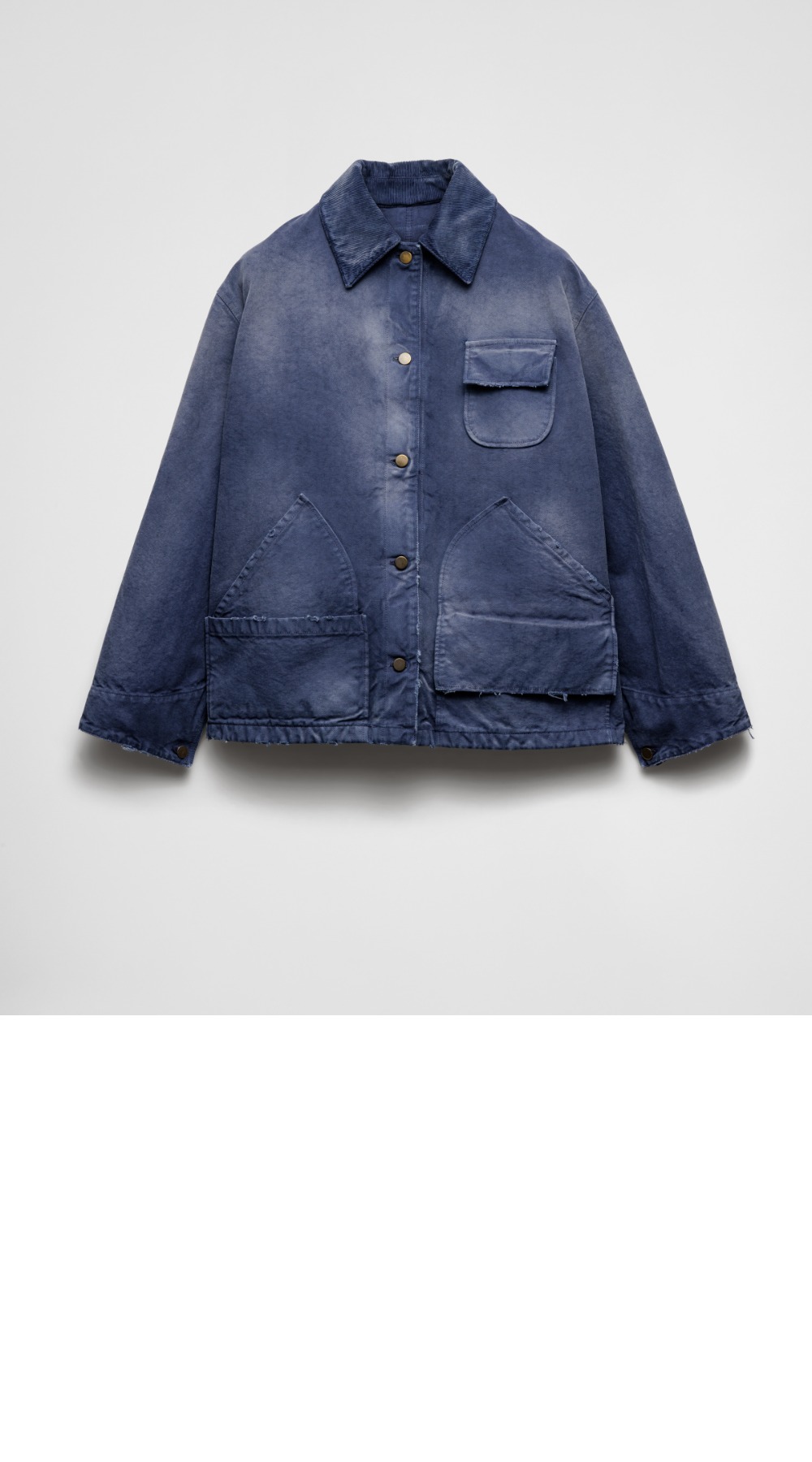 캔버스 트러커 재킷 > 프라다