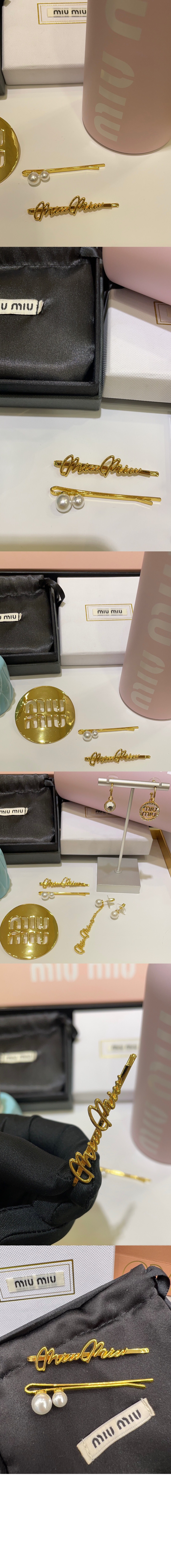 헤어클립 5JF121 > 미우미우