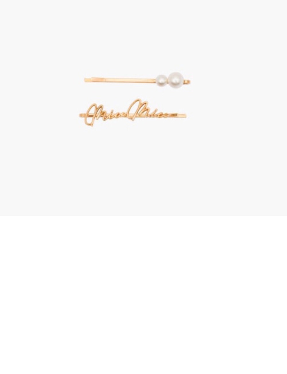 헤어클립 5JF121 > 미우미우