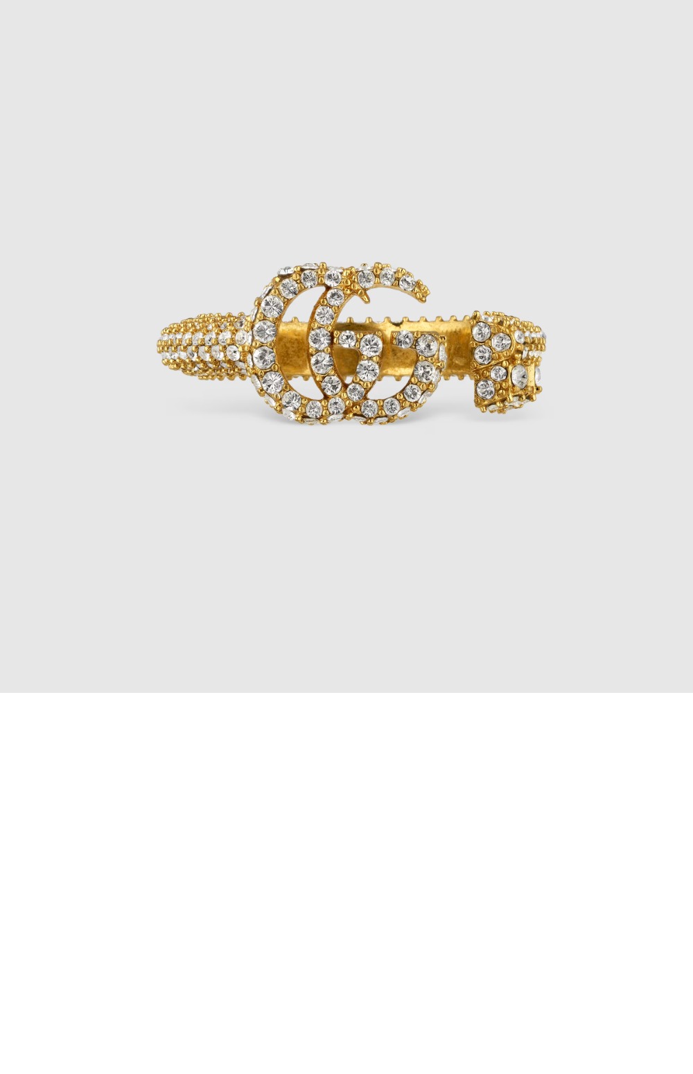 크리스탈이 박힌 더블 G 키링 645625 > Etc - 기타제품