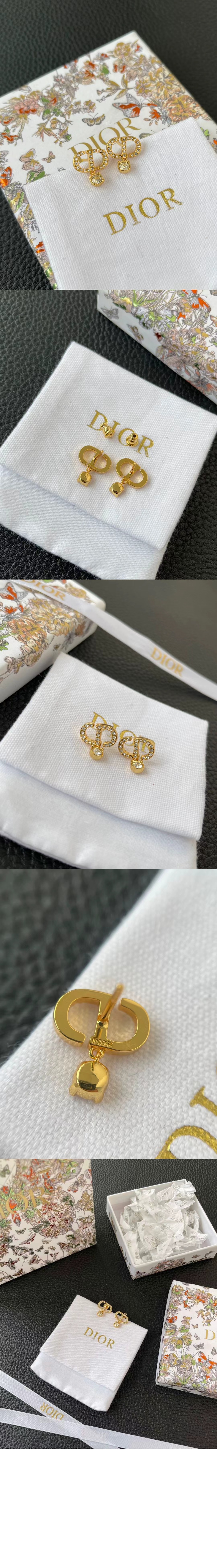 Petit CD 귀걸이 E3365 > 디올