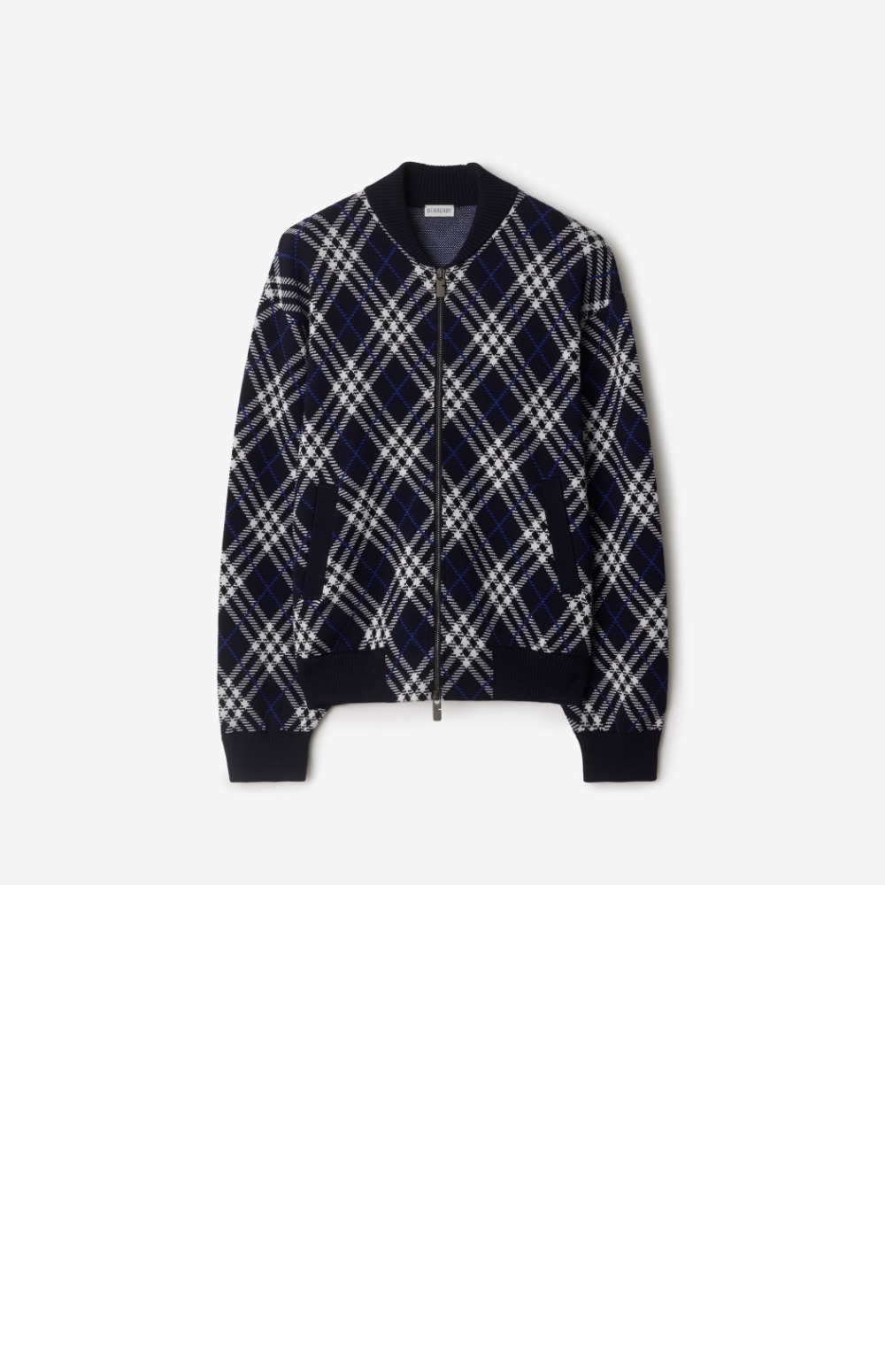 체크 울 블렌드 보머 재킷 > Etc - 기타제품