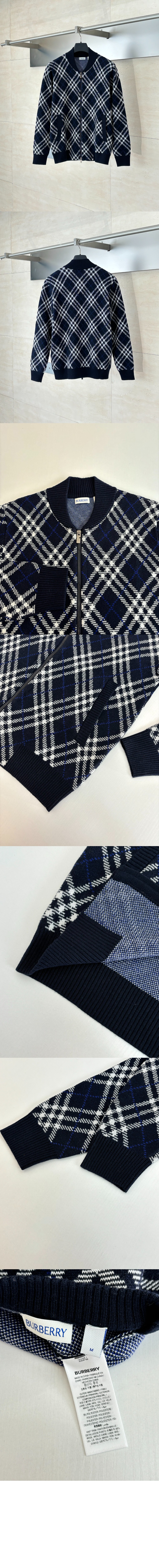 체크 울 블렌드 보머 재킷 > Etc - 기타제품