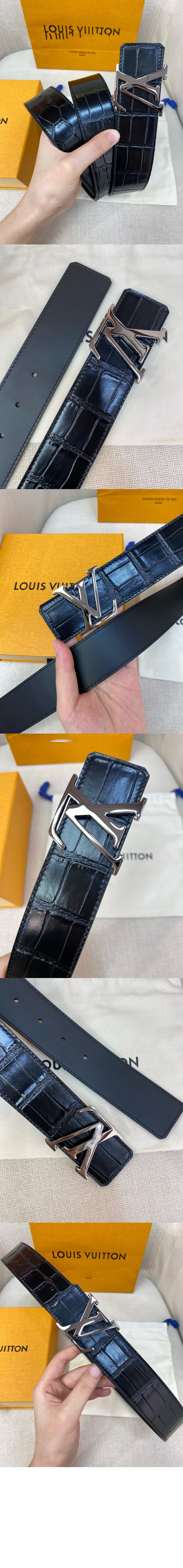 LV 이니셜 양면 가죽 밴드 M8502V > 루이비통