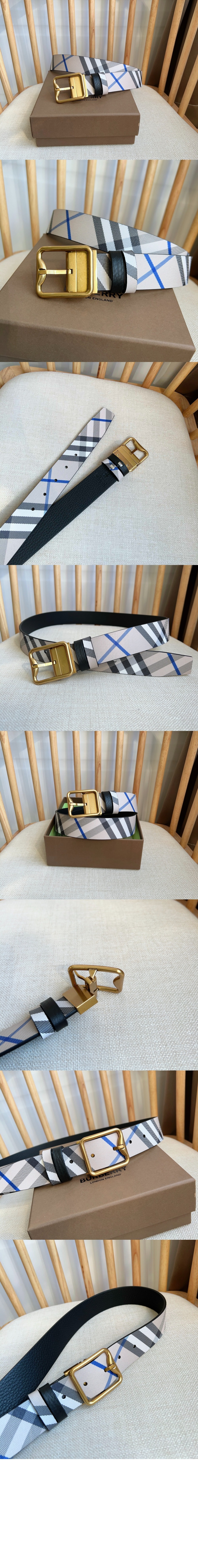 리버시블 체크 B 버클 벨트 80920451 > Etc - 기타제품