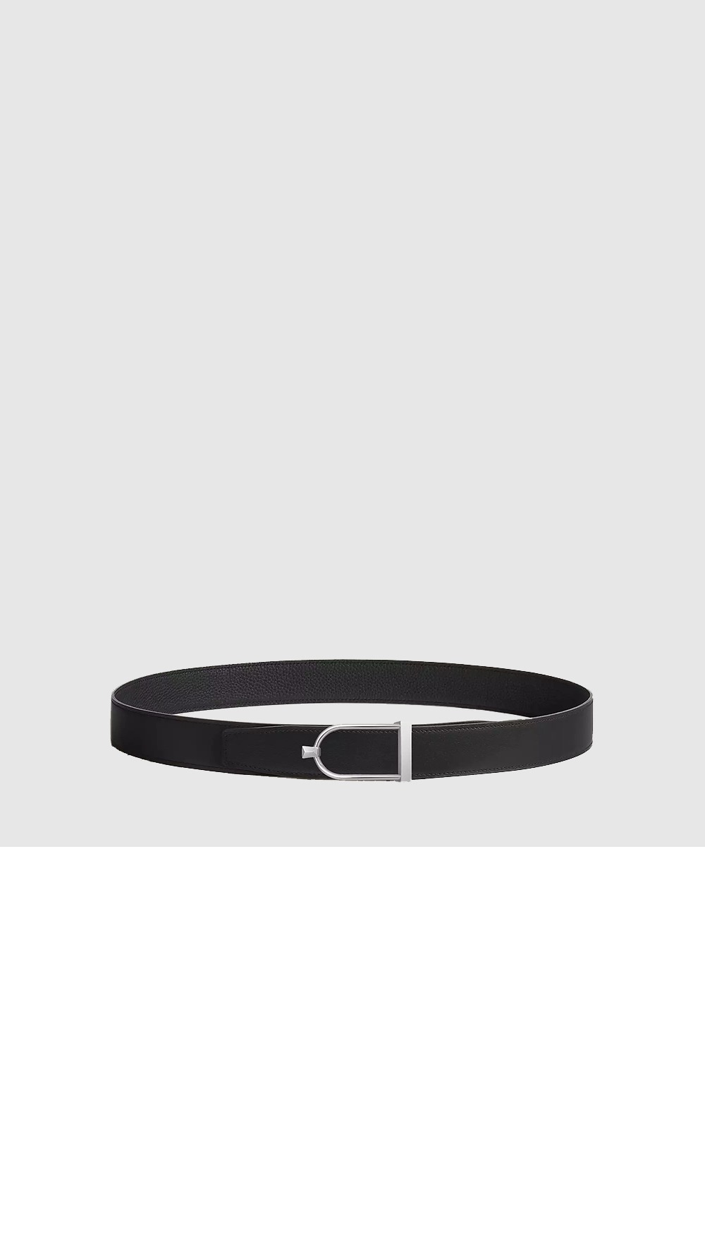 에크린 벨트 버클 및 리버서블 가죽 스트랩 > 에르메스