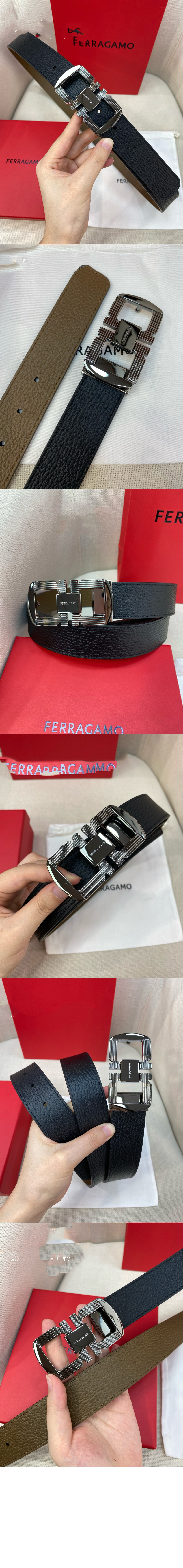 리버시블 버클 레더 벨트 670420 > Etc - 기타제품