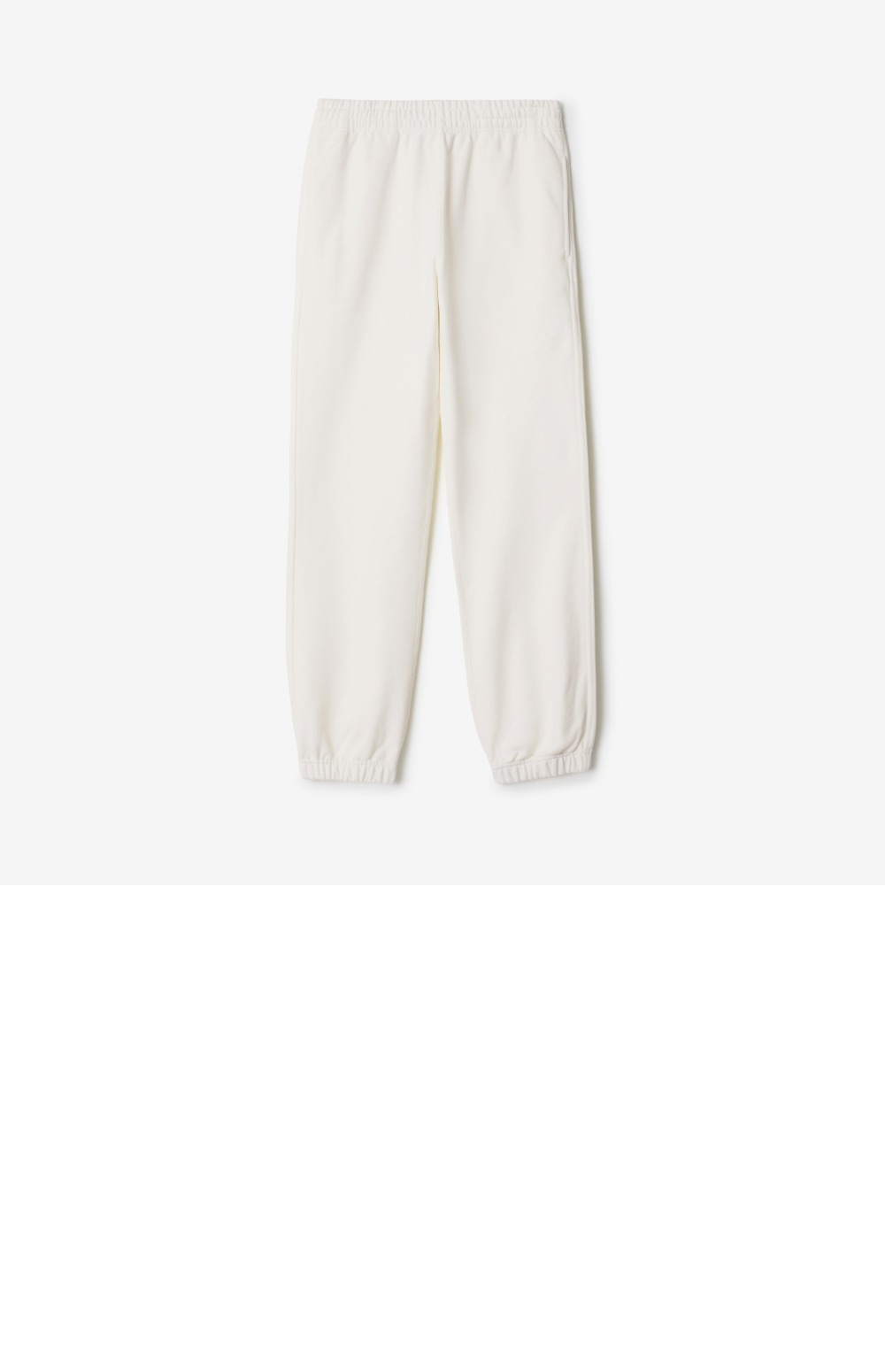 크로스 스티치 승마 로고가 있는 코튼 조깅 팬츠 > Etc - 기타제품