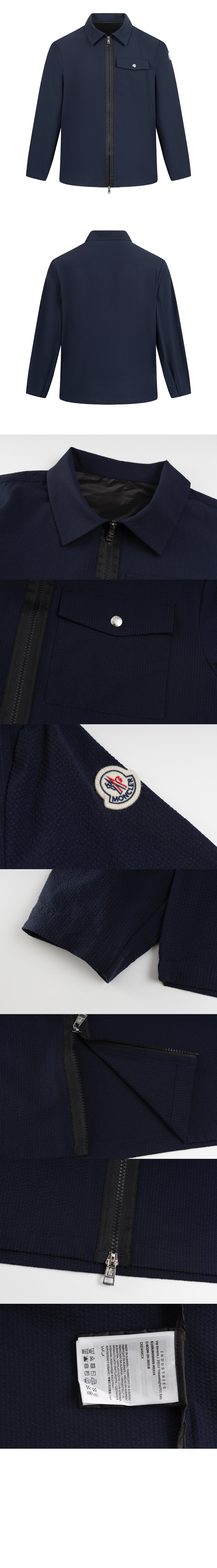 시어서커 셔츠 재킷 > Coat - 코트