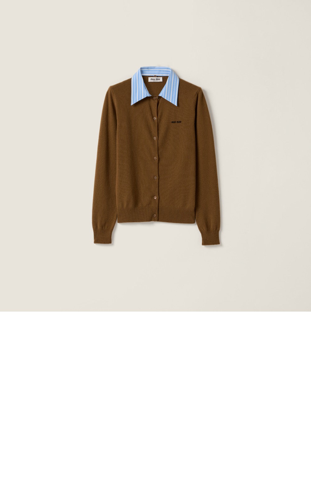 카라 장식 캐시미어 가디건 > Etc - 기타제품