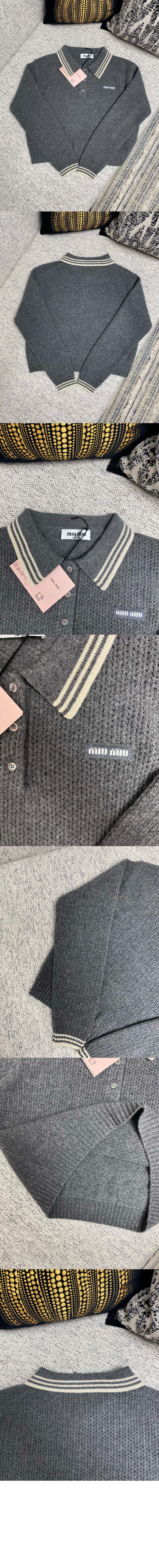 울 및 캐시미어 폴로 스웨터 > Etc - 기타제품