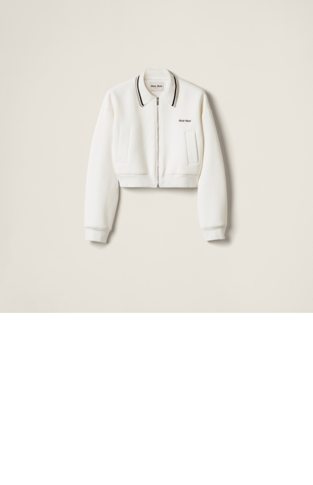 본디드 피케 및 테크니컬 저지 블루종 재킷 > Etc - 기타제품