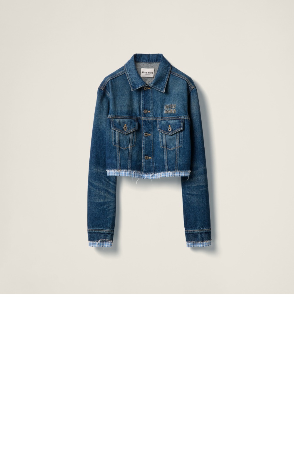 워싱 데님 블루종 재킷 > Etc - 기타제품