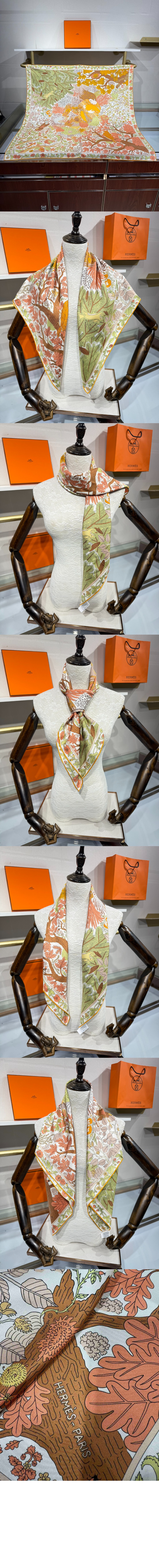 Dans les Bras de Selene 스카프 90 > 에르메스