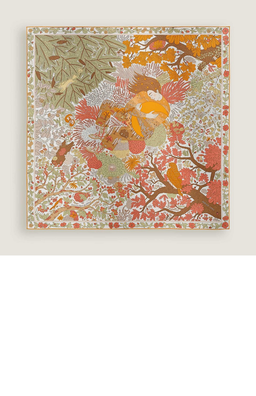 Dans les Bras de Selene 스카프 90 > 에르메스