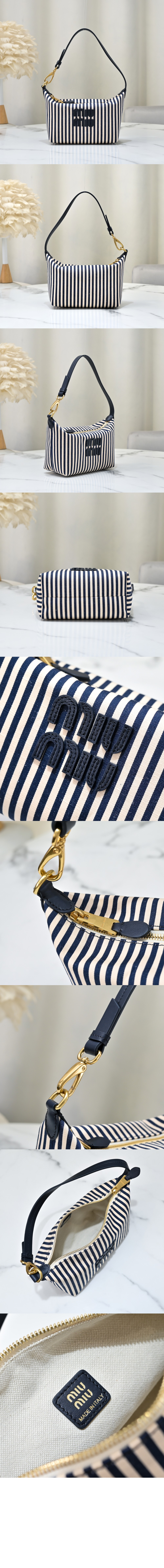 로고 장식 자카드 패브릭 파우치 5NE841 > Etc - 기타제품