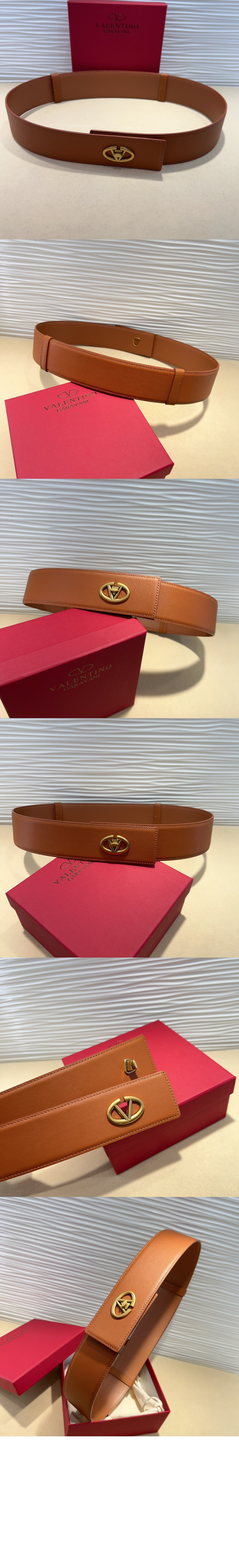 볼드 에디션 가죽 벨트 > 발렌티노
