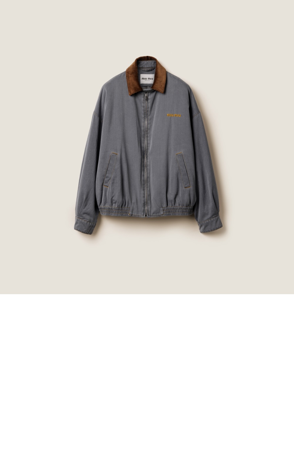 벨벳 칼라 샴브레이 재킷 > Etc - 기타제품