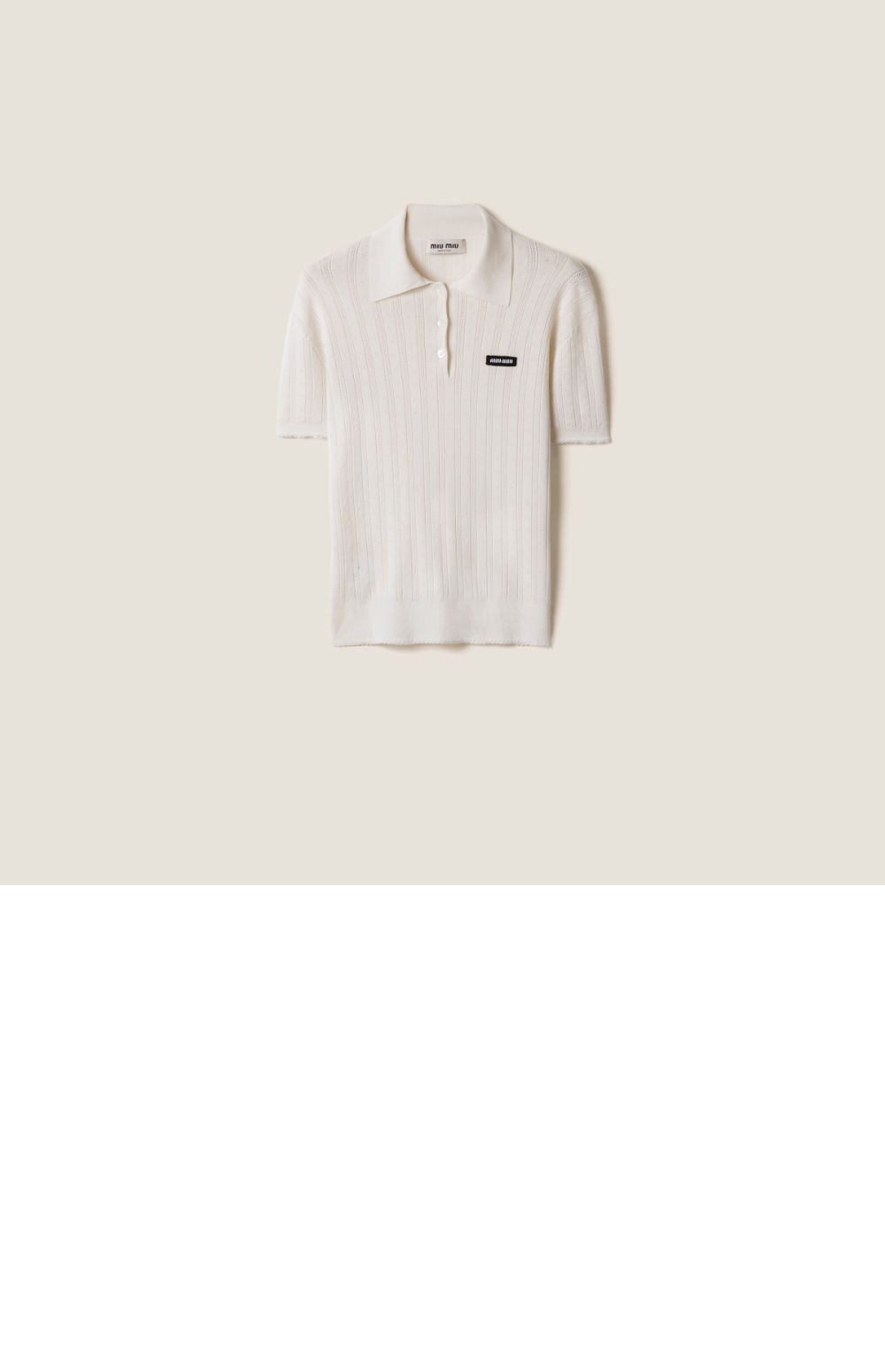 캐시미어 및 실크 폴로 스웨터 > Etc - 기타제품