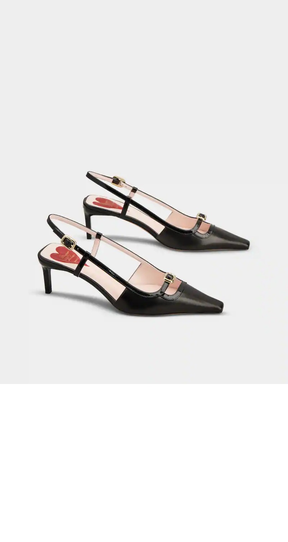 비브 카나드 가죽 슬링백 펌프스 7223 > Viv Canard - 비브 카나드