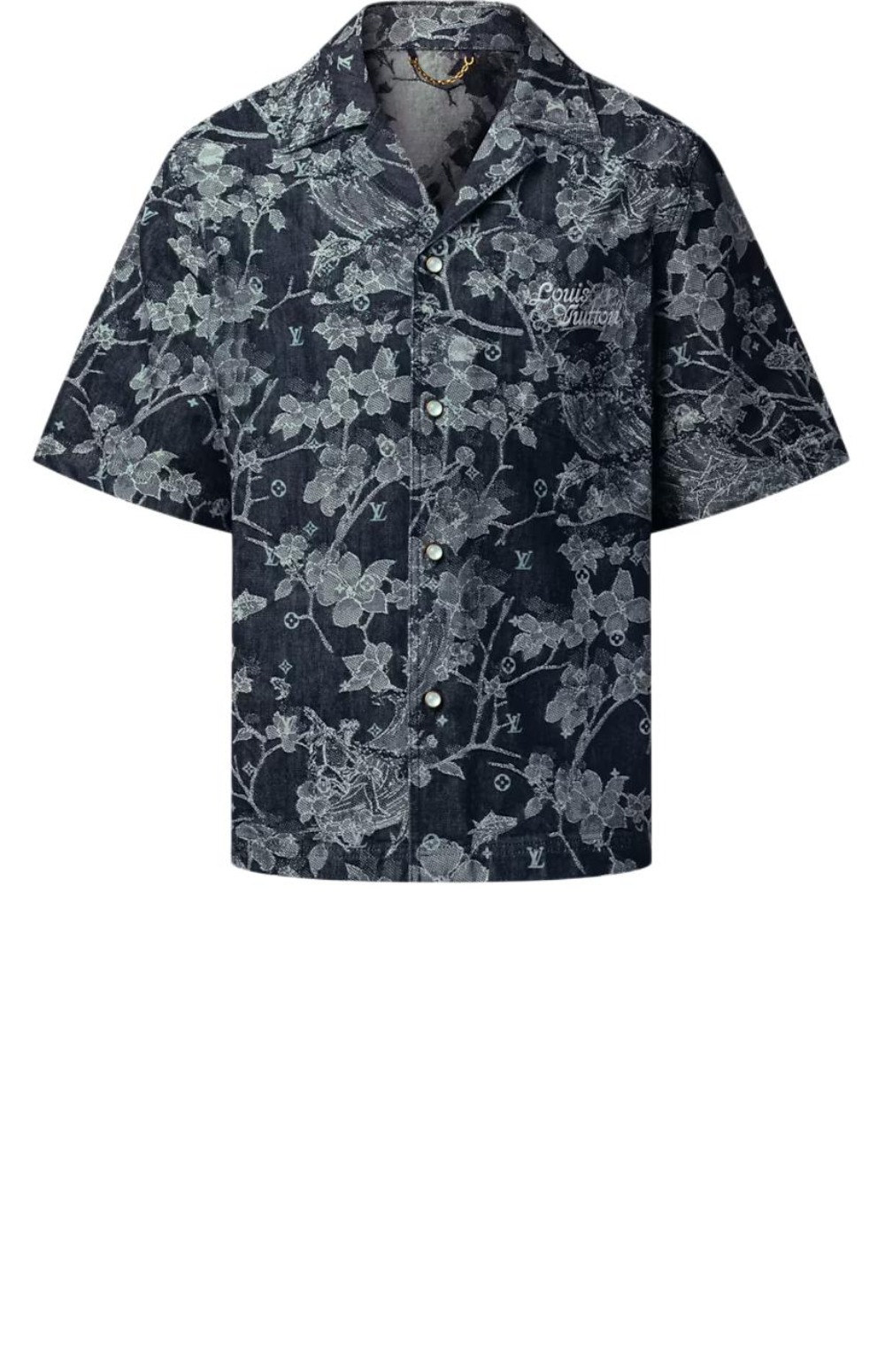 쇼트 슬리브드 데님 셔츠 > Etc - 기타제품