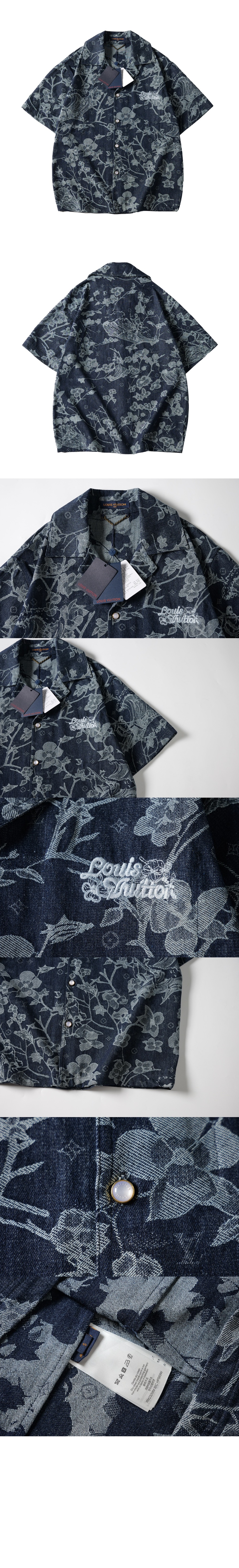 쇼트 슬리브드 데님 셔츠 > Etc - 기타제품