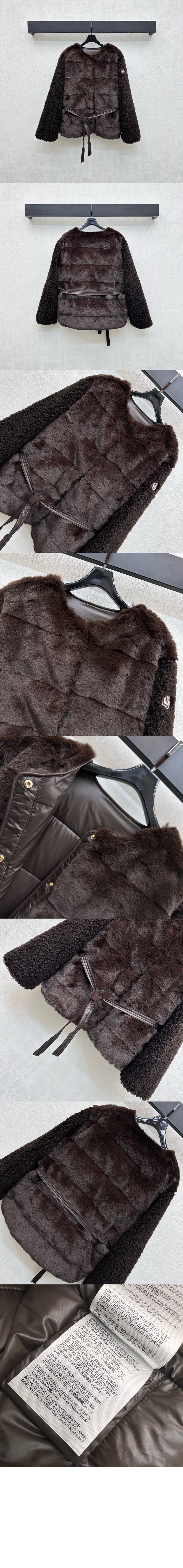 Jouillat 합성 소재 테디 쇼트 다운 재킷 > Etc - 기타제품