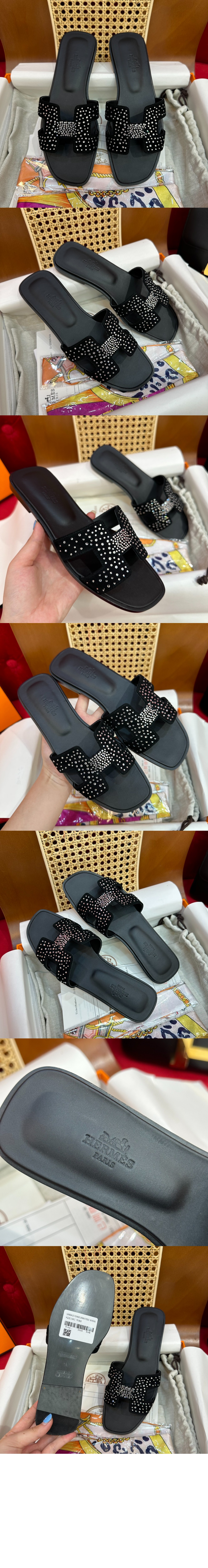 라인스톤 오란 샌들 > Oran - 오란