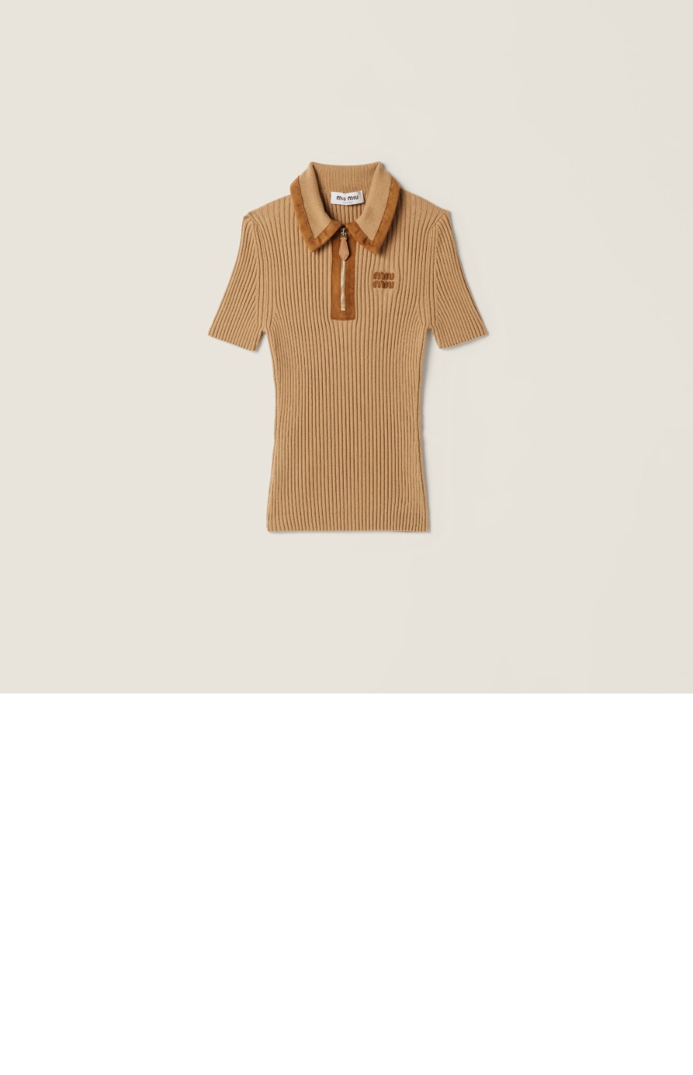 리브드 니트 캐시미어 폴로 스웨터 > Etc - 기타제품