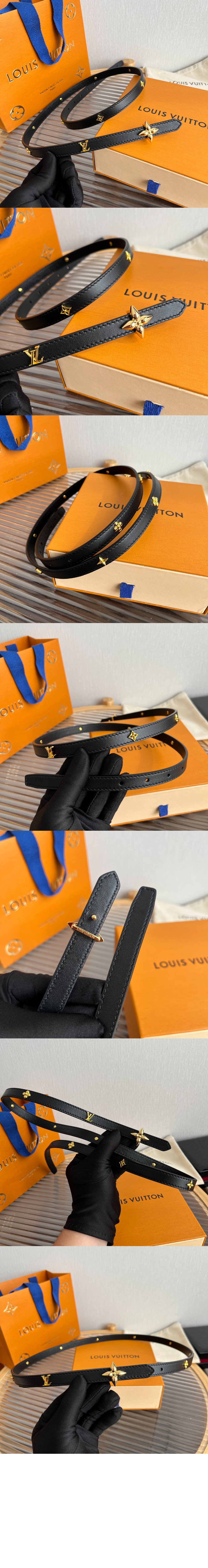 미니 플라워그램 스터드 벨트 M4281U > 루이비통