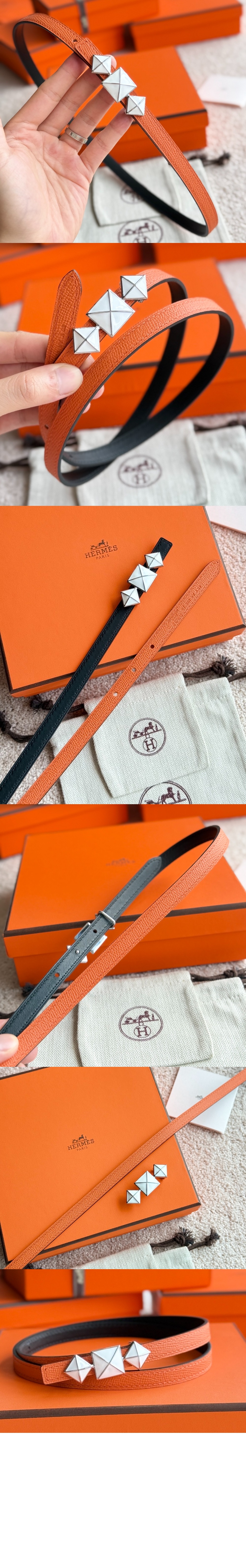 1925 벨트 버클 리버서블 가죽 스트랩 > 에르메스