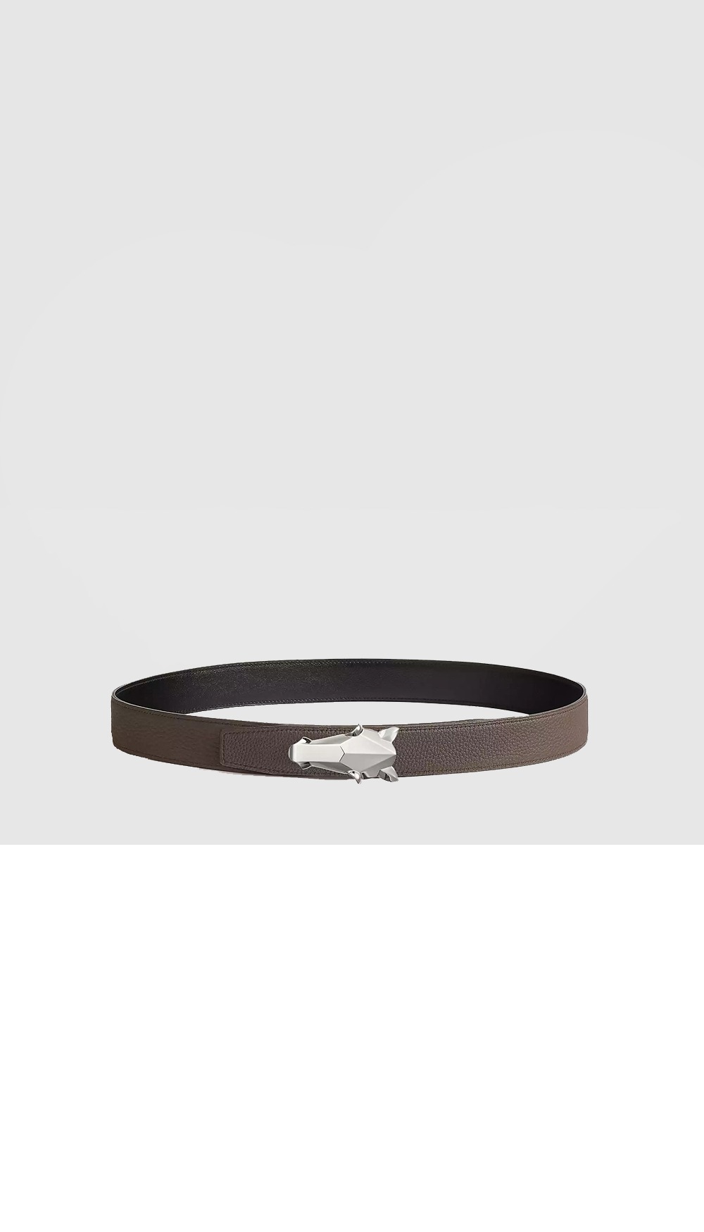 Destrier 벨트 버클 리버서블 가죽 스트랩 > 에르메스