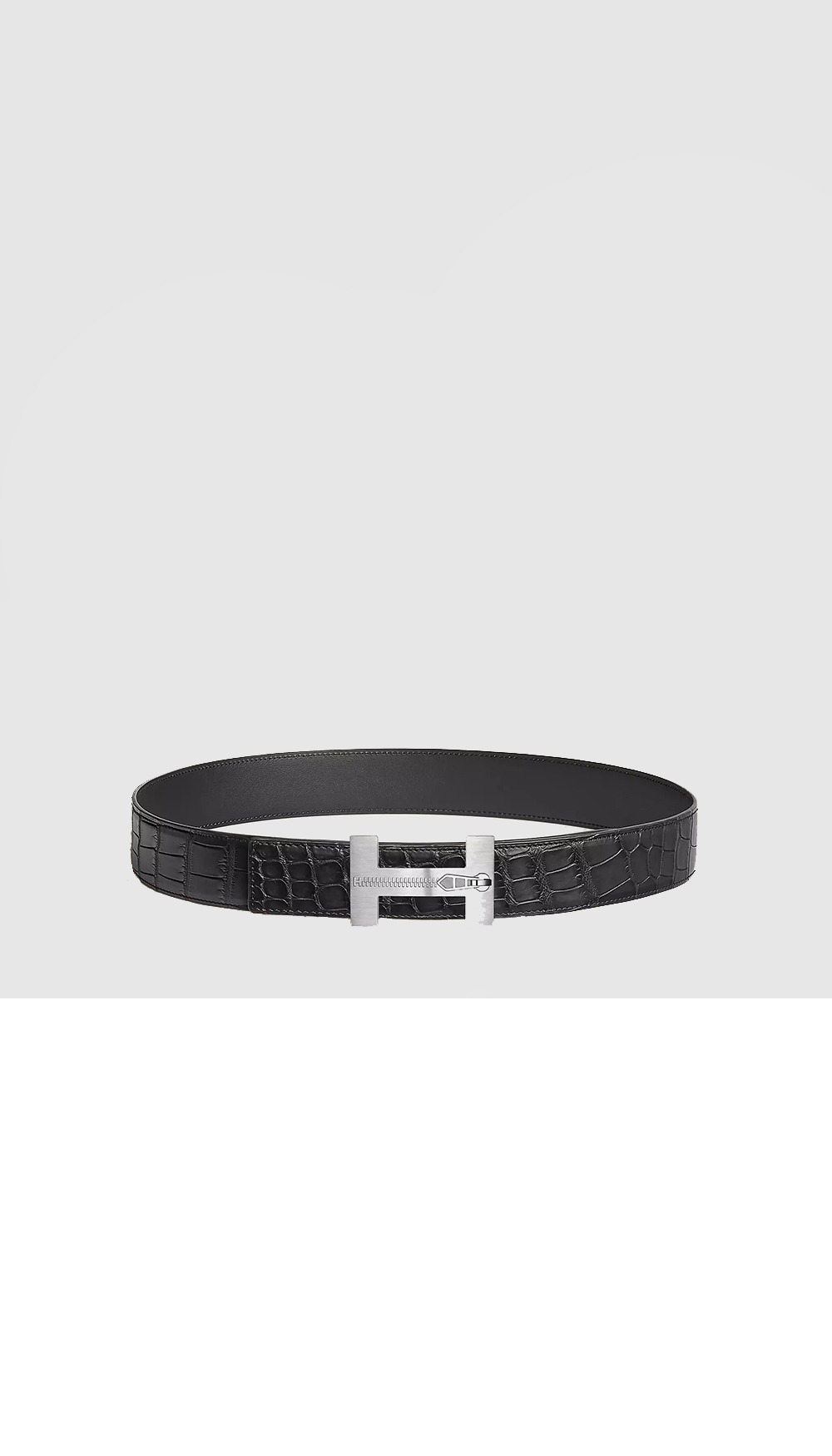 S Quizz Fer me Tout 벨트 버클 가죽 스트랩 > 에르메스