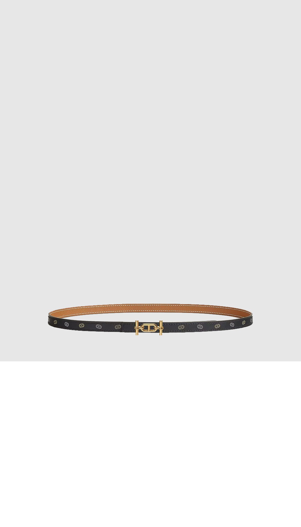 Ancre 벨트 버클 Hermes sur Mer 리버서블 가죽 스트랩 > 에르메스