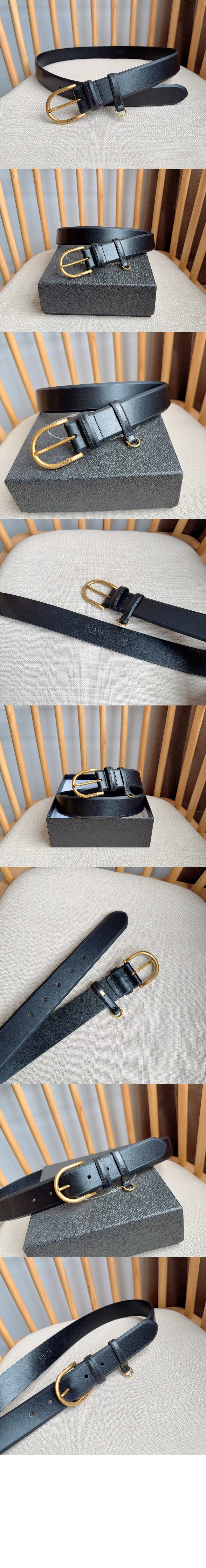 가죽 벨트 1CS147 > 프라다