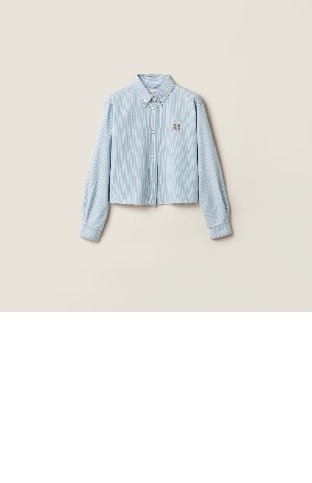 스트라이프 샴브레이 셔츠 > Etc - 기타제품