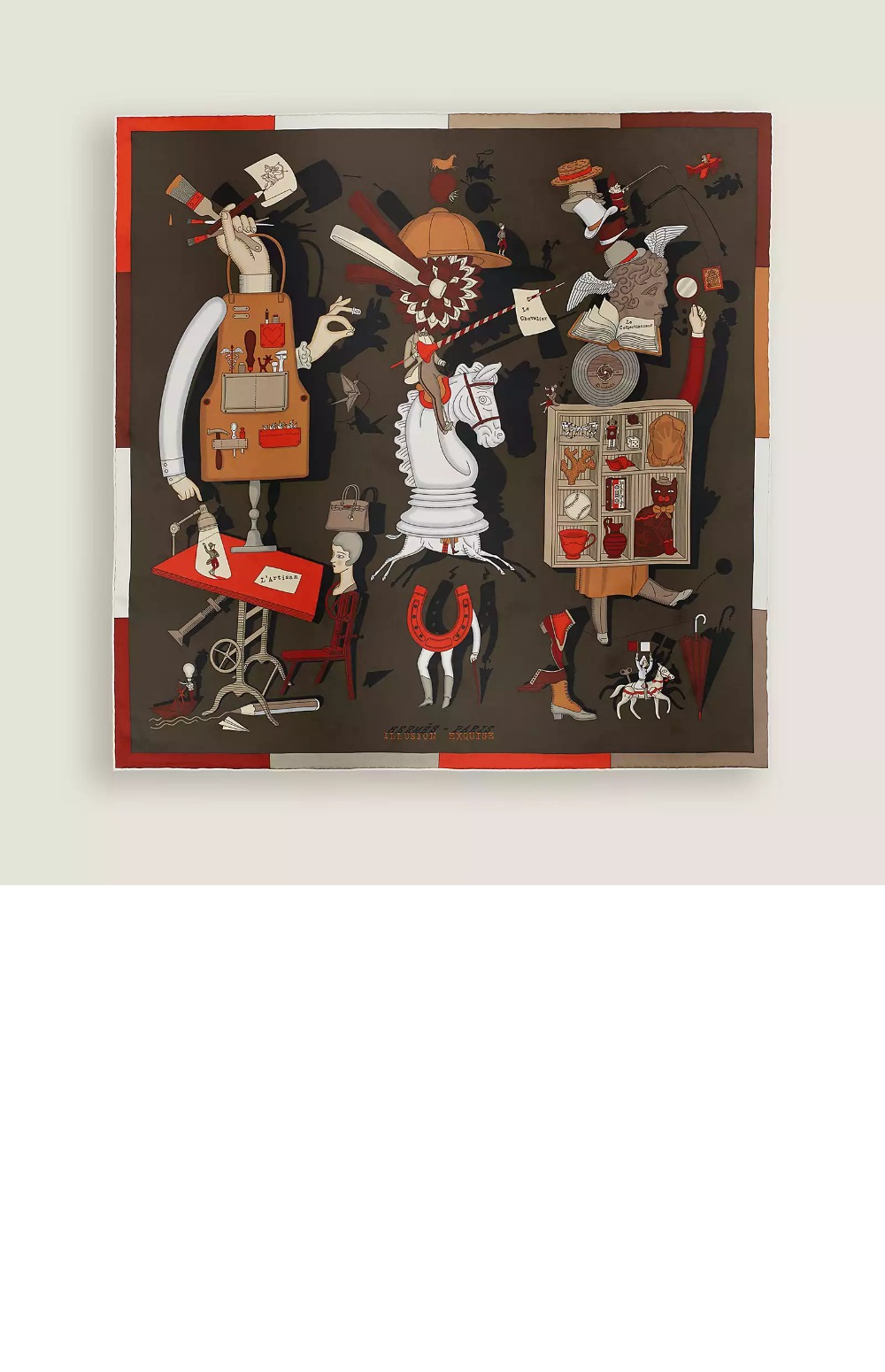 Illusion Exquise 숄 140 > 에르메스