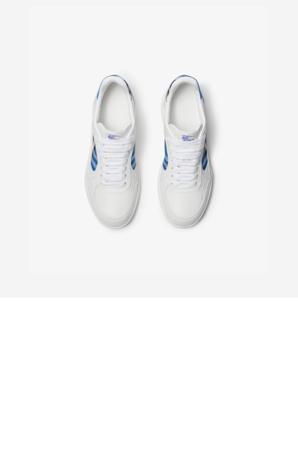 레더 체크 테라스 스니커즈 811033 > Sneakers - 스니커즈