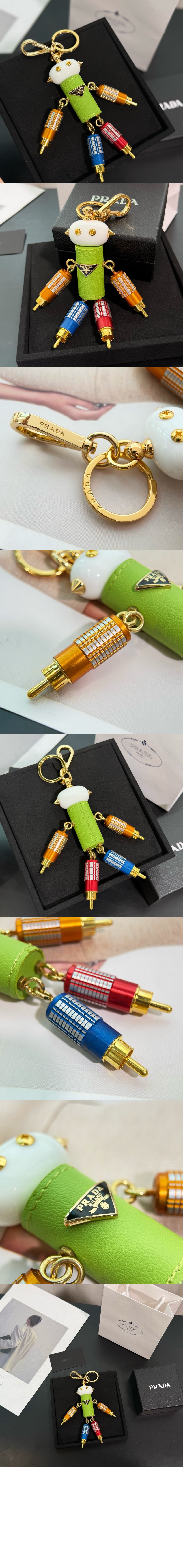 Robot 사피아노 가죽 백 참 1TR030 > 프라다