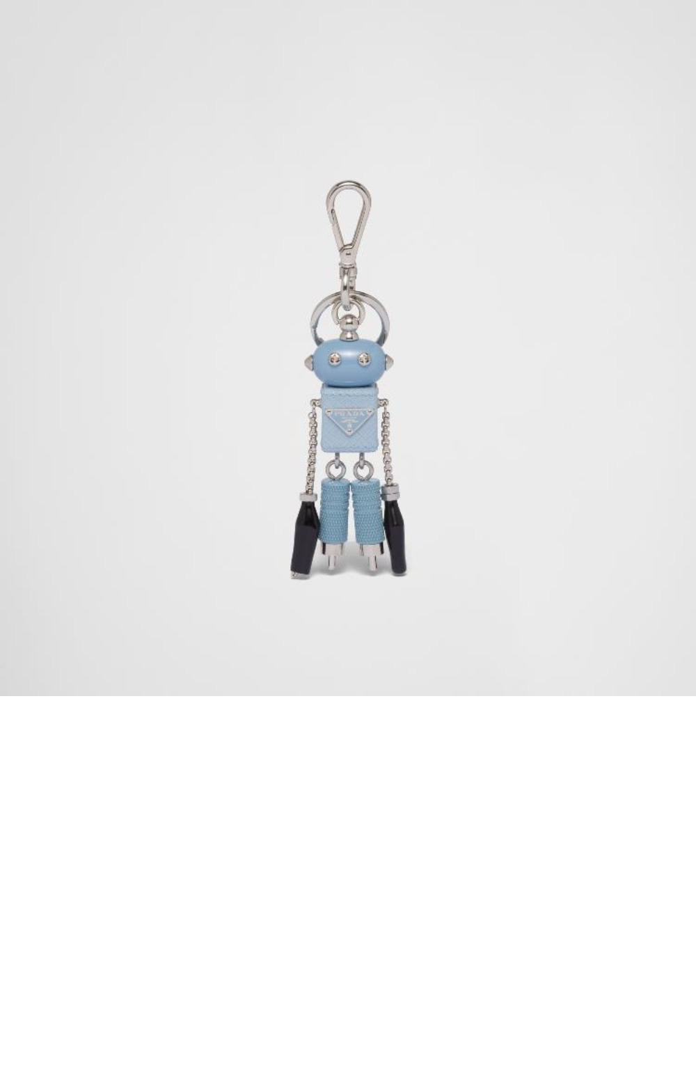 Robot 사피아노 가죽 백 참 1TR101 > 프라다