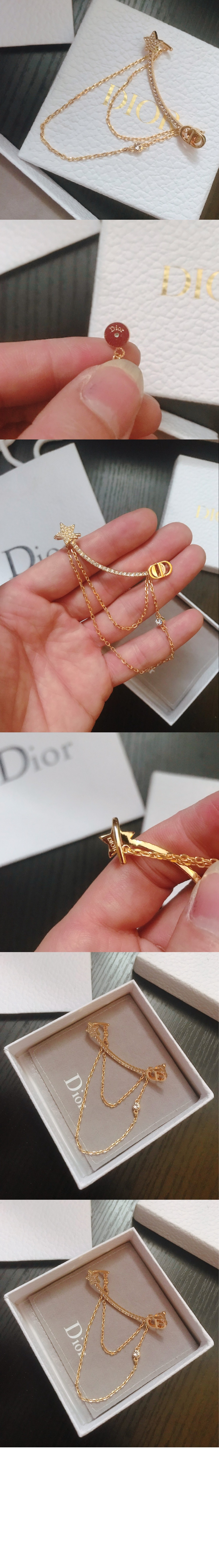 Petit CD 귀걸이 E1280 > 디올