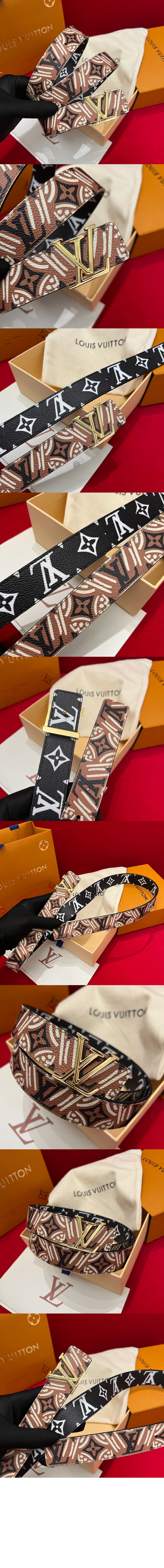 아이코닉 리버서블 벨트 M0311V > 루이비통