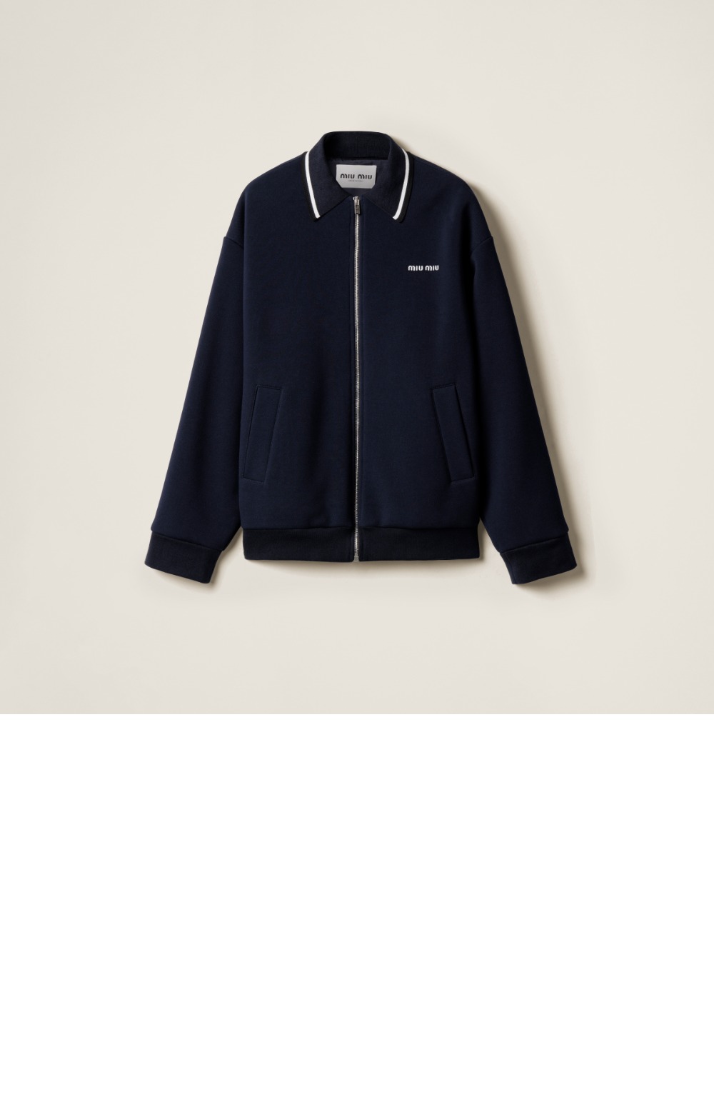 본딩 피케와 테크니컬 니트 패브릭 재킷 > Etc - 기타제품