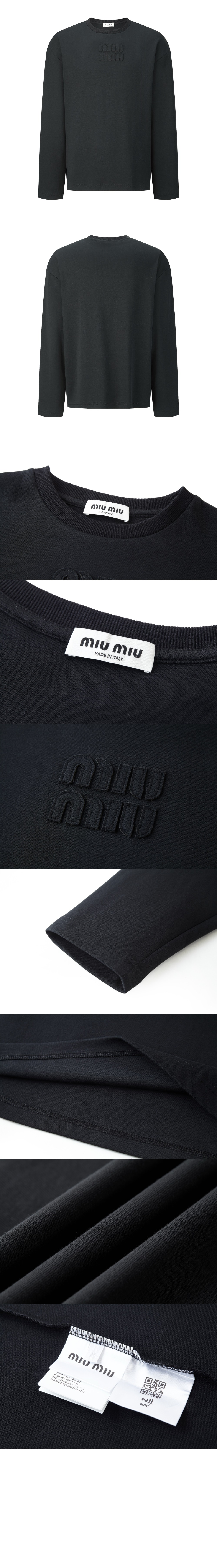 자수 로고 장식 코튼 티셔츠 > Etc - 기타제품