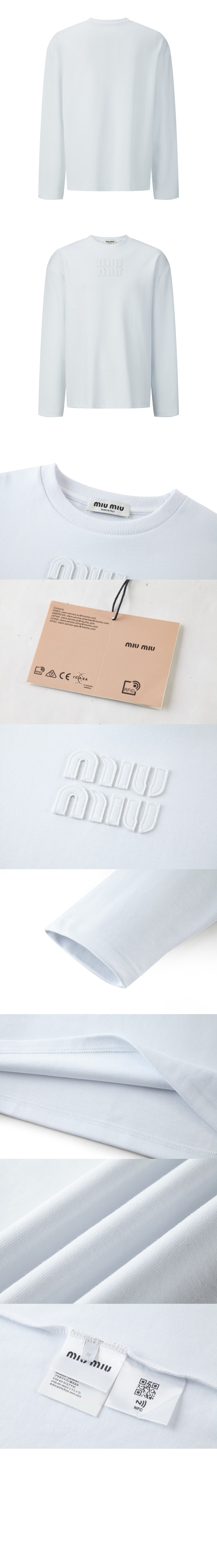 자수 로고 장식 코튼 티셔츠 > Etc - 기타제품