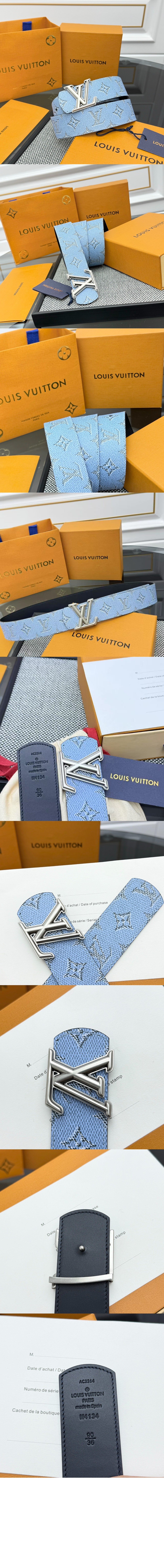 디멘션 리버서블 벨트 M4134V > 루이비통