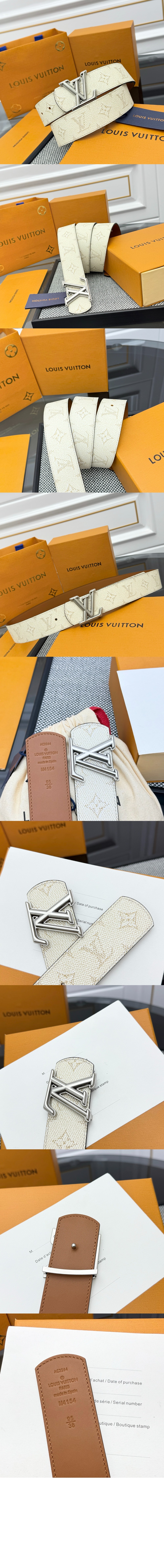 디멘션 리버서블 벨트 M4154V > 루이비통