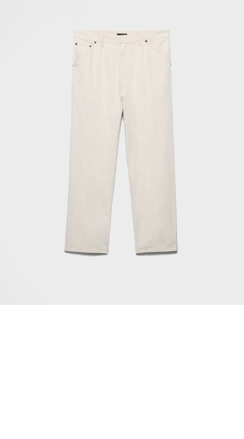 샴브레이 팬츠 > 프라다