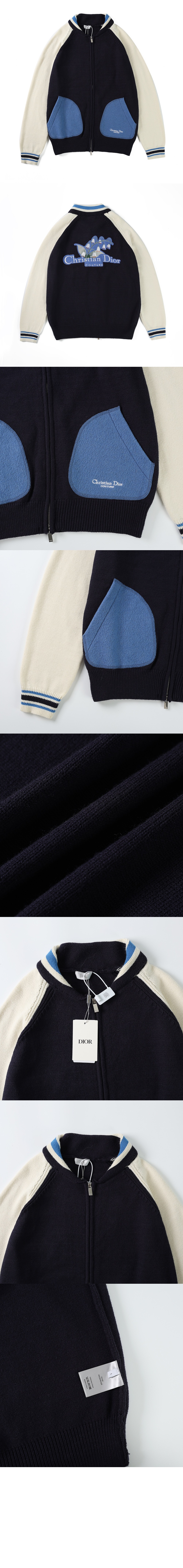 Christian Dior Couture 은방울꽃 바시티 가디건 > Etc - 기타제품